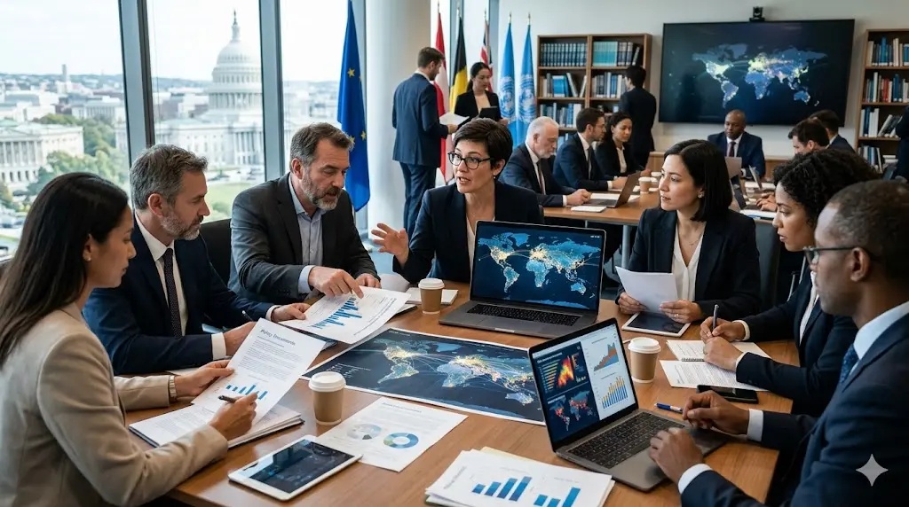 Global Political Research on Digital Transformation