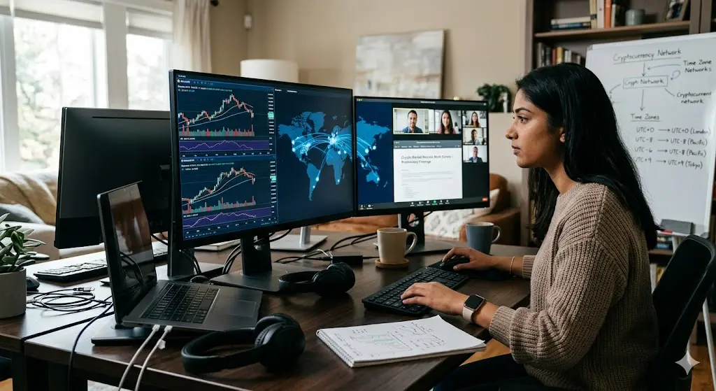 Global Research on Remote Work in Cryptocurrency Markets