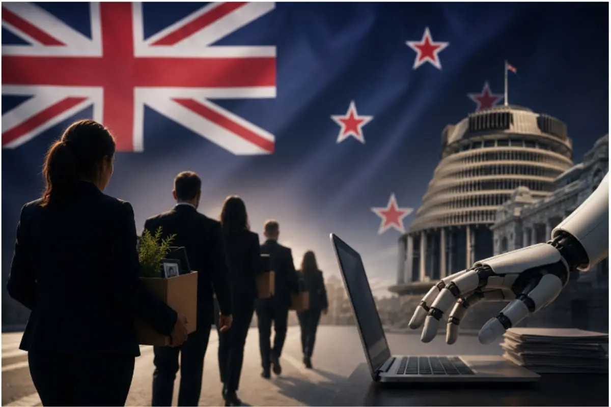 New Zealand Plans to Cut 9,000 Public Sector Jobs as AI Push Accelerates