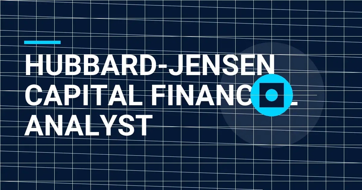Hubbard-Jensen Capital Financial Analyst